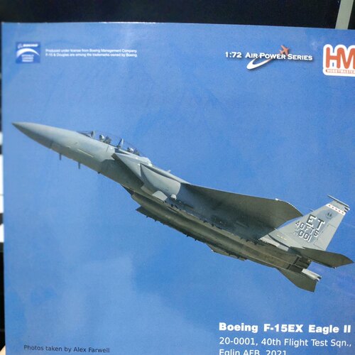 HM HA4562，美国F-15EX战斗机，1/72，自改野兽模式，共挂载22枚A