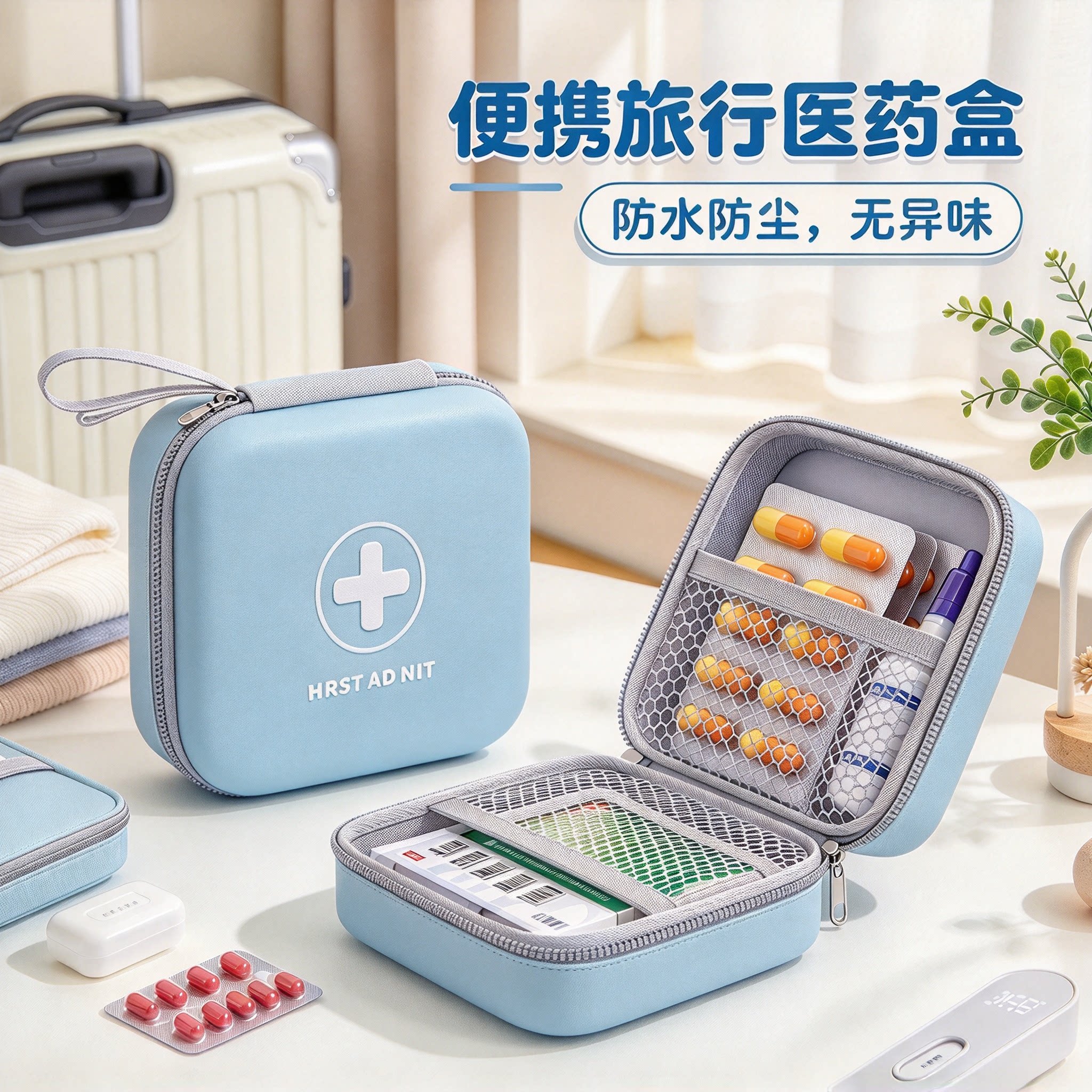 医药包旅行便携随身药包家用常备药应急出差药物收纳包药品收纳盒