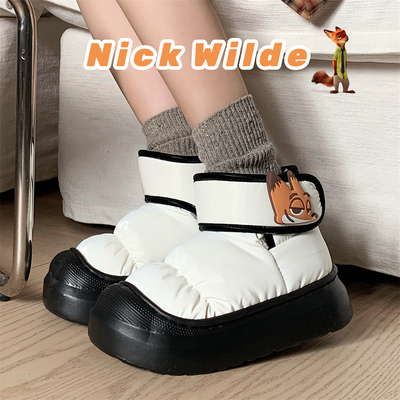 街头时尚防水雪地靴冬季棉鞋短靴