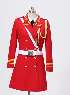 2026新款学生学校乐队演出服军鼓队套装女款打鼓演出服装锣鼓