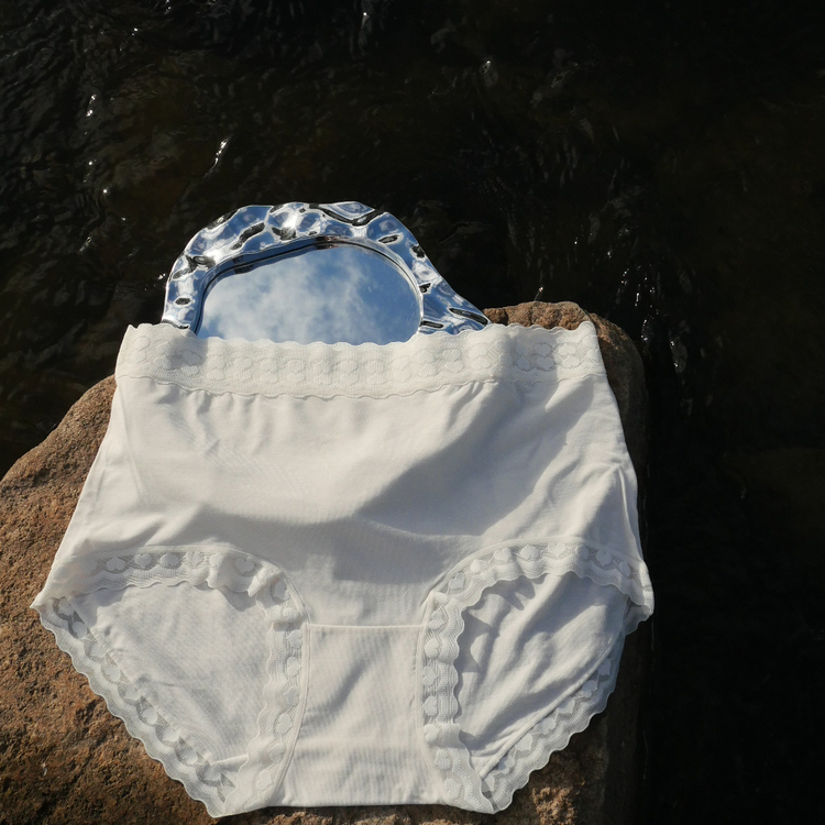 7件减13蕾丝莫代尔蕾丝边内裤