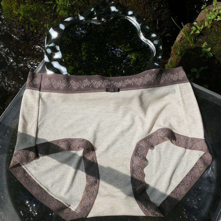 7件减13浪漫蕾丝边纯棉抗菌内裤