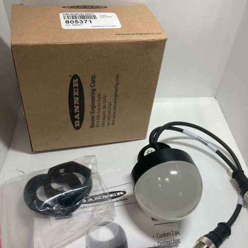 议价BANNER K50L2RGB7QP-805371 INDICATOR 10-30VDC POLYCARBONA
