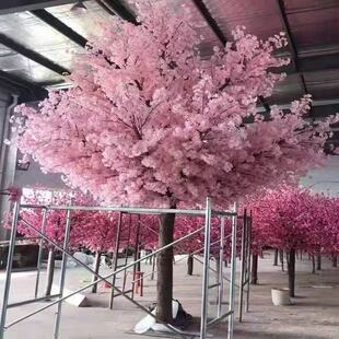 仿真樱花树桃花树假树大型植物仿真樱花树许愿树桃树室内外装饰