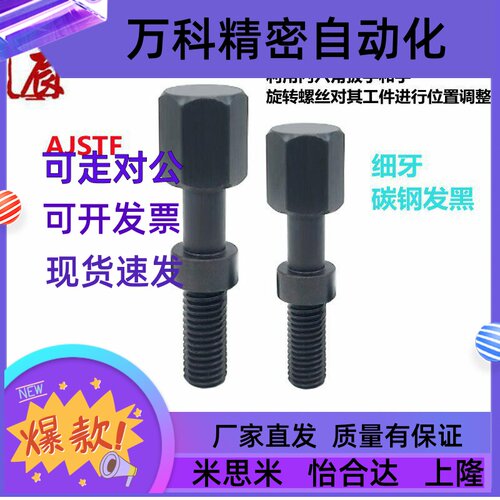 PAY11细牙调整螺栓 AJSTF6/8/10-10/15/20/25/30/35/40/45/50/80