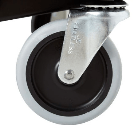 乐柏美4寸万向轮用于9T大容量清洁推车/服务推车3457/4091/9T33等