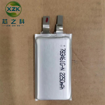 783461高倍率聚合物锂电池2250MAH -3.8V航模飞机无人机10C放电