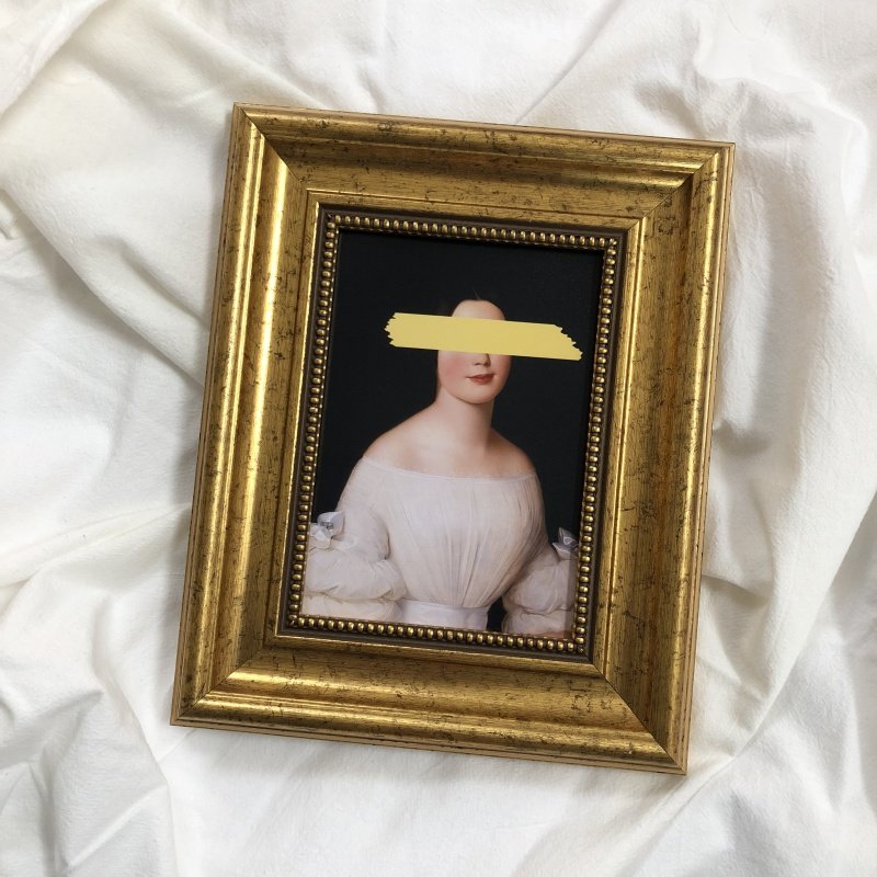 Frame frida Jeffrey Self-portrait Retro Photo frame Swing sets A small minority Light extravagance European style classical Oil Paintingin the Home accessories , Frame/Frames  category - from Buy2taobao.com to provide professional Taobao agent buy service