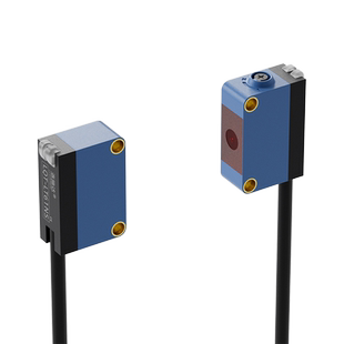 洛施达激光光电开关传感器对射漫反射可见小光点红外感应器探头