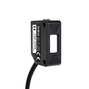 方形光电开关漫反射式传感器FQD-31NO 光电感应开关红外感应器24V