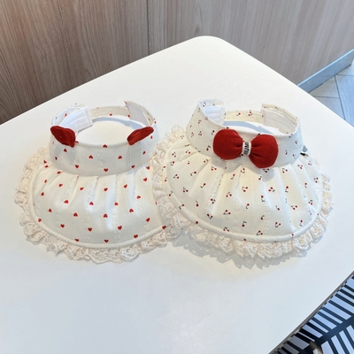 女宝宝遮阳帽夏天大帽檐防晒帽