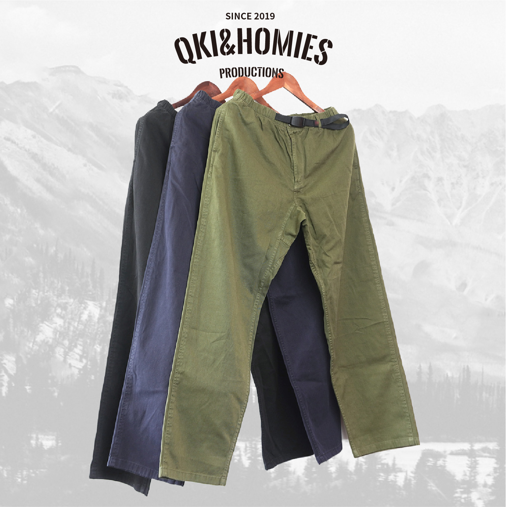 户外长裤男式裤子休闲