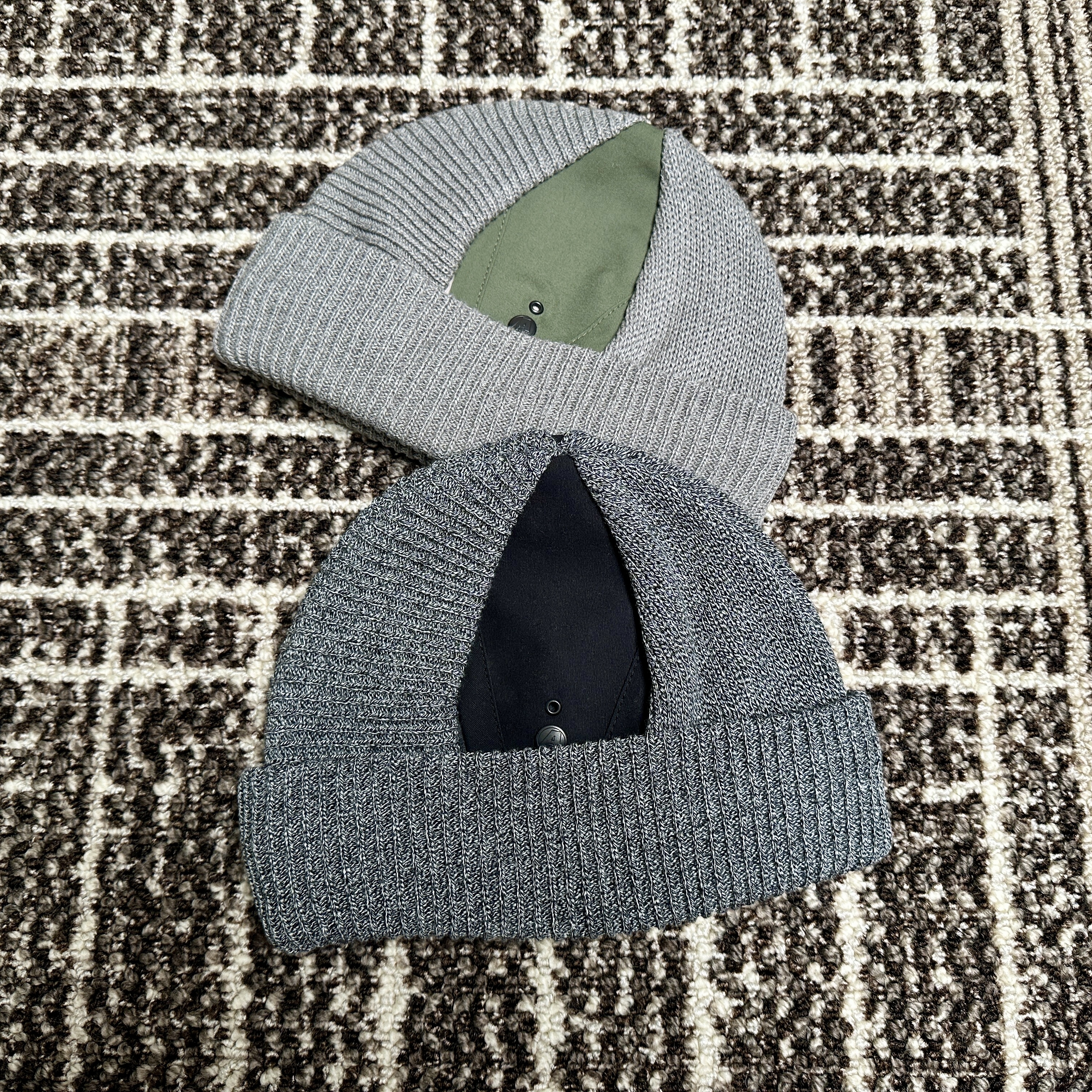 拼接针织帽秋冬冷帽男女同款