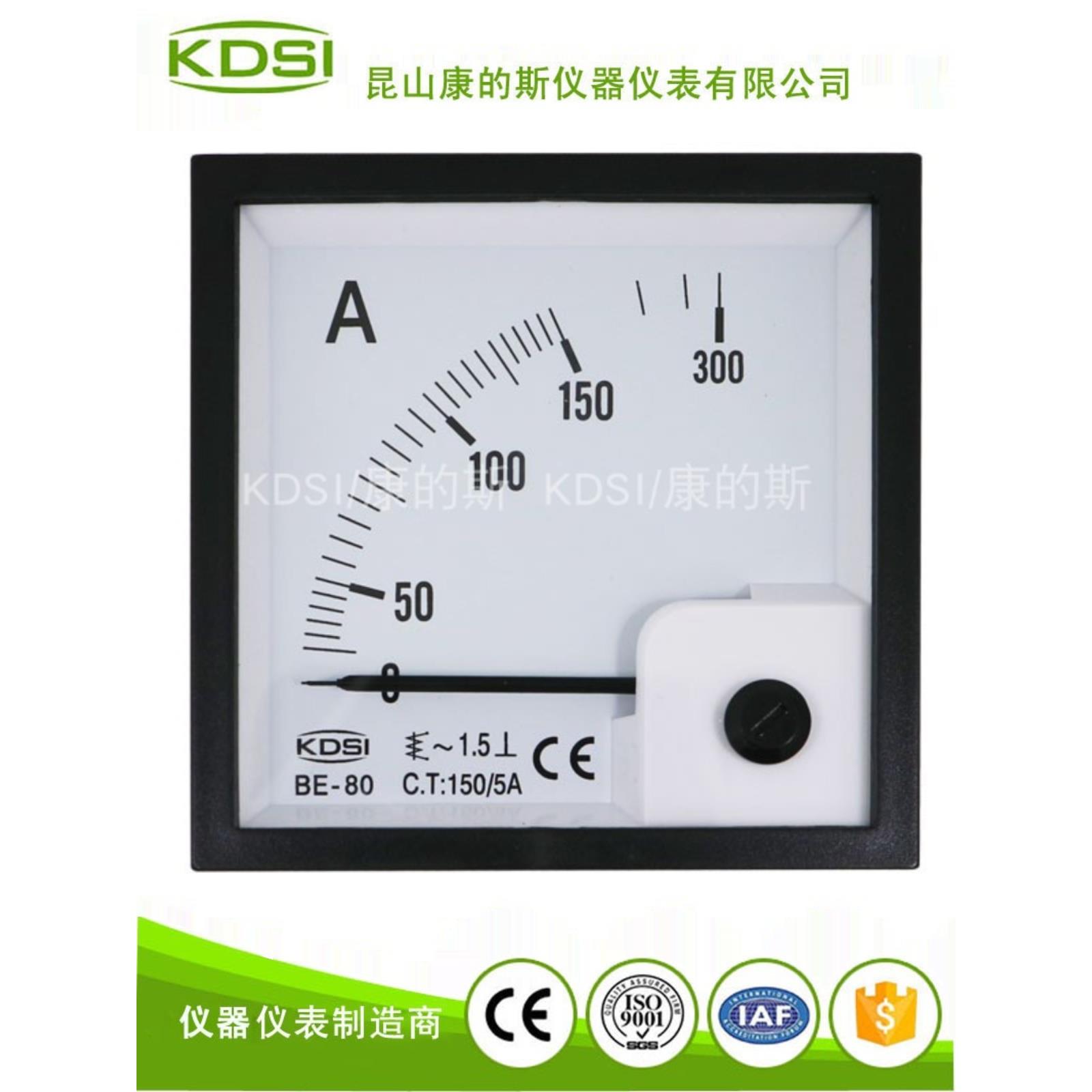 供应 KDSI电流测量表BE-80 AC10-10000/5A可替代6L2 指针交流电表