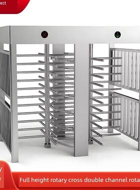 全高换乘跨闸景区站施工现场实名人脸识别门禁人行横道大门