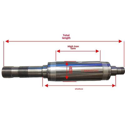 雕刻机主轴电机转子800W1.5KW2.2KW3.0K3.2KW5.5KW精雕机主轴配件