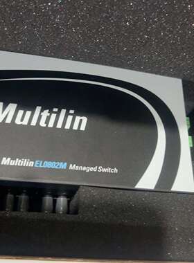 {议价}美国MultiLink EL0802交换机 工业交换