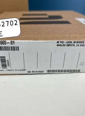 {议价}NI PCI-6220   779065-01， 正品全