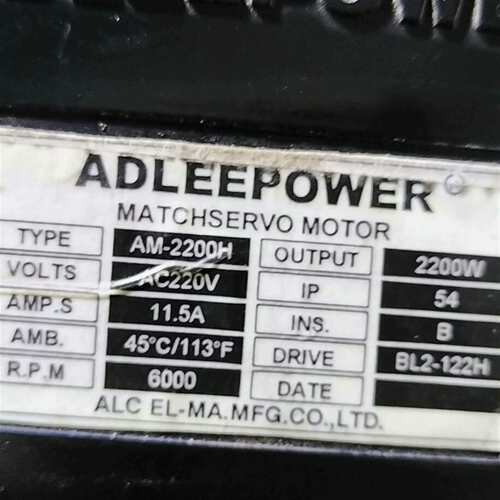 {议价}AM-2200H   ADLEEPOWER伺服电机，拆机件，