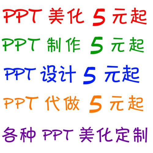 ppt制作代做美化修改定制图片处理精修图详情页设计logo包装画册