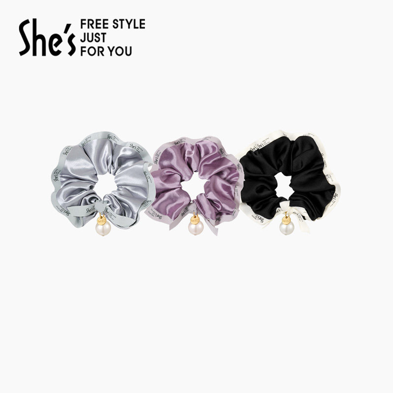 shes法式小香风优雅高级感百搭通勤柔软大肠圈马尾发圈发绳饰,饰品/流行首饰/时尚饰品新,发饰,淘宝优惠券,粉丝福利购,淘宝优惠卷