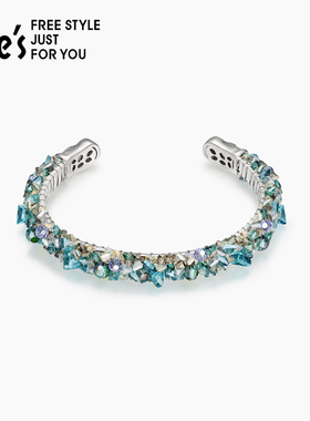 shes璀璨工艺水晶幻彩手镯