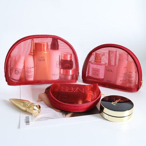 化妆包女便携小号透明网红旅行