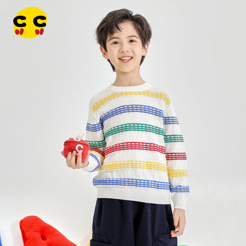 clanc休闲秋冬儿童针织衫