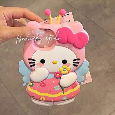 立体可爱卡通猫咪全包硅胶软壳