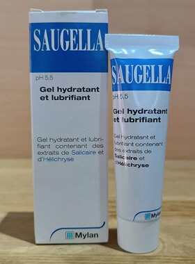 现货法国本土实体店直销saugella赛吉儿私处滋润保湿润滑凝胶30ml
