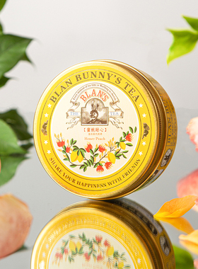 布兰兔blanbunny 蜜桃甜心少女茶果干花果茶网红饮品组合型水果茶