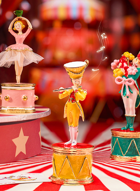 布兰兔blanbunny胡桃夹子首饰盒创意桌面摆件珐琅彩戒指盒礼物女