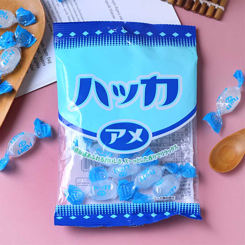 RIBON日本进口理本清新透明薄荷糖清爽润喉糖爽喉糖硬糖办公室糖