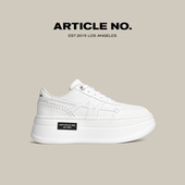 ARTICLE 女时尚 NO.经典 春夏新品 板鞋 6cm厚底增高小白鞋 休闲鞋 松糕
