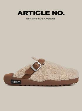 ARTICLE NO.秋冬厚底勃肯拖鞋软底包头半拖鞋博肯鞋男女同款