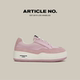 板鞋 ARTICLE 子面包鞋 春夏新品 NO.厚底汉堡鞋 百搭增高休闲绒面鞋