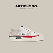 复古帆布鞋 ARTICLE 女 低帮大头鞋 时尚 NO.厚底透气百搭男女款 秋季