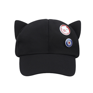 原创新款立体猫耳朵棒球帽可爱甜妹cosplay休闲棒球帽明日香周边