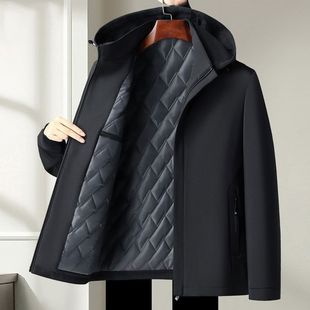 显年轻【反季】男士外套棉服冬季保暖棉衣新中式高级货