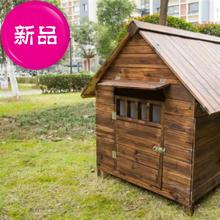 透气室外防风木头户外巴哥犬移动木1