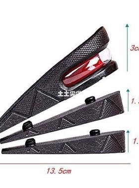 3-layer 6cm height increase insole shoes cushion invisi