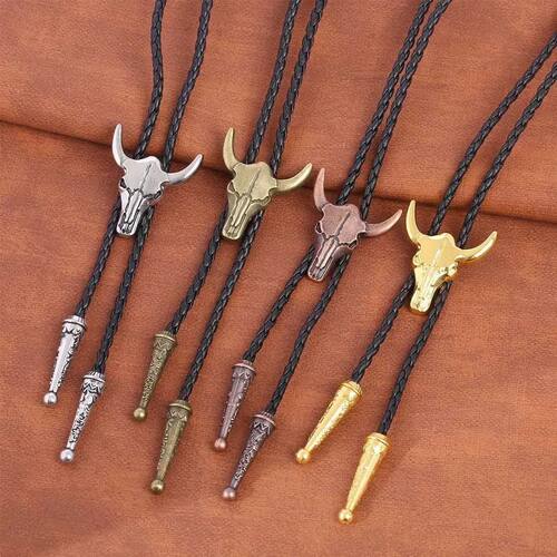 Golden Ties for Men American Cowboy Garment Accessory Tie Ad