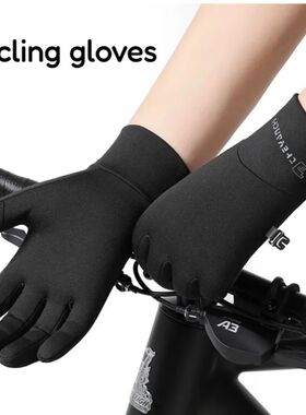 Full Finger Winter Thermal Touchscreen Cycling Gloves Waterp
