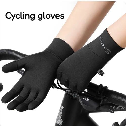 Full Finger Winter Thermal Touchscreen Cycling Gloves Waterp