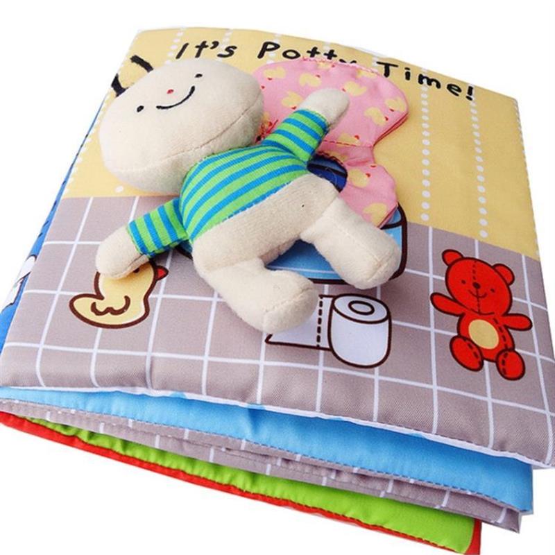 Baby Book Soft Cloth Books Toddler Newborn Early Learning De