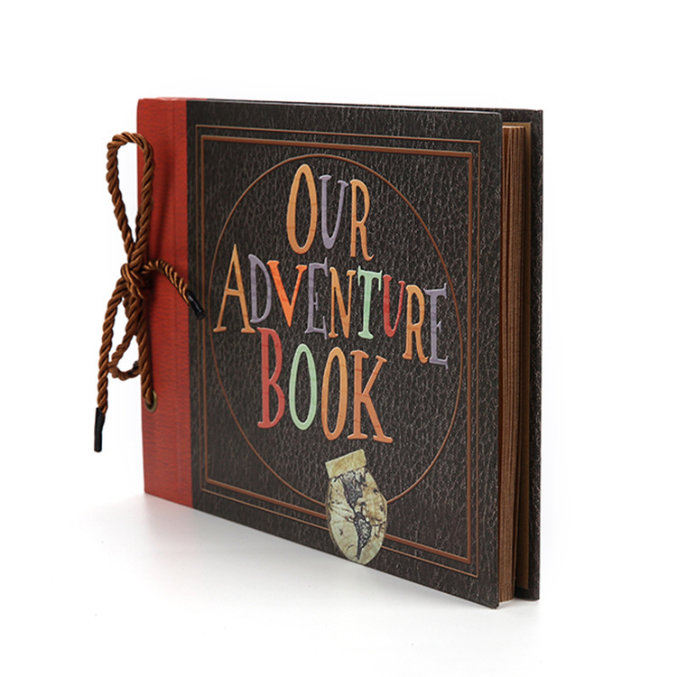 DIY Photo Album Travel Scrapbook Adventure Kraft Department