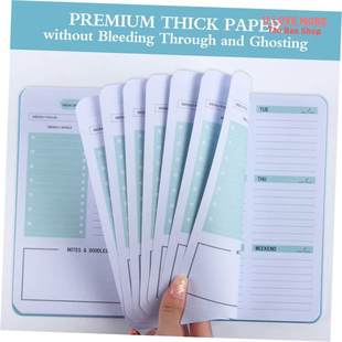 A5 Agenda Planner Notebook Secret Diary Weekly Goal Habit Sc