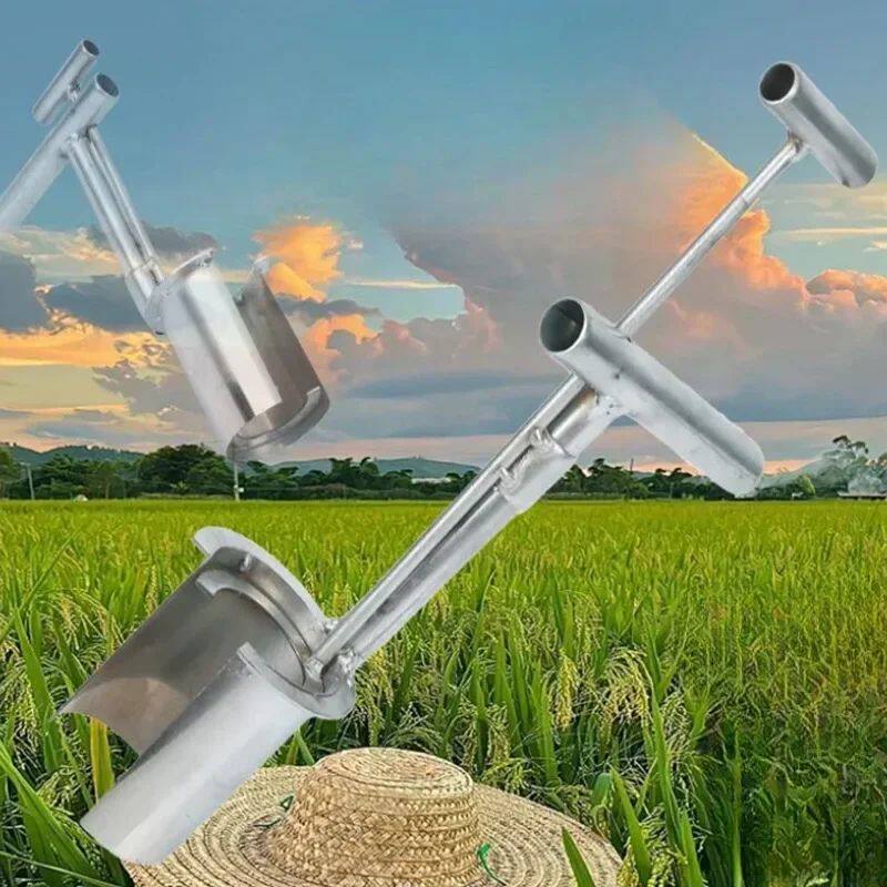 Plant Fruit Tree Seedling Transplanter Bulb Planter Stainles