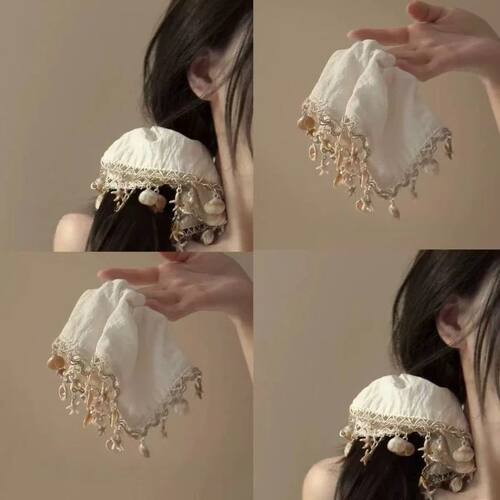 1Pc Shell Lace Hair Accessory,versatile Daily Use and Seasid