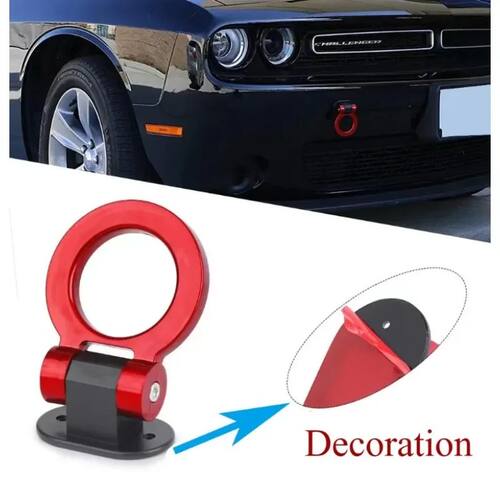 Car Tow Decoration ABS Car Styling Trailer Hooks Sticker Dec